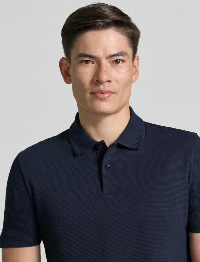 Boss regular fit poloshirt van katoenmix model 'PARLAY 240'