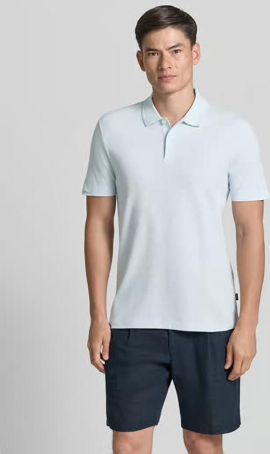 Boss regular fit poloshirt van katoenmix model 'PARLAY 240' - Foto 3