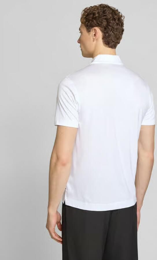Boss regular fit poloshirt van mix van katoen en lyocell model 'H-PARAS 50' - Foto 3
