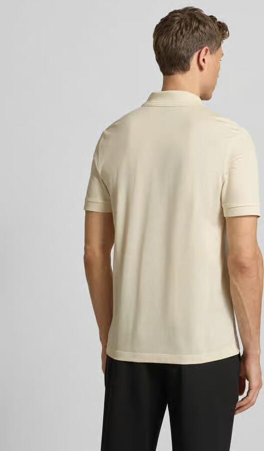 Boss Regular fit poloshirt van een mix van katoen en lyocell model 'H-PARAS 70'