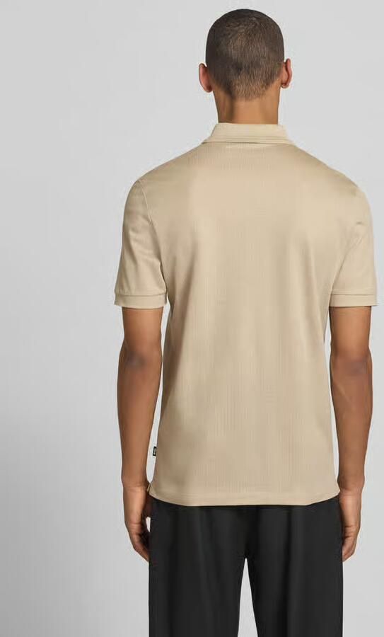 Boss regular fit poloshirt van mix van katoen en lyocell model 'H-PARAS 70' - Foto 2