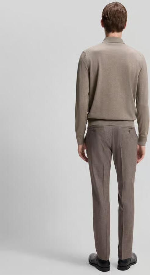 Boss Regular Fit poloshirt van zuivere scheerwol model 'Lancione' - Foto 2