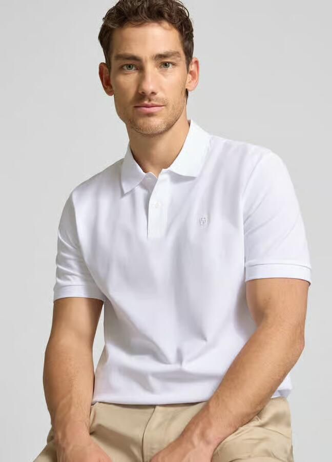 Boss regular fit poloshirt van puur katoen model 'C-PARRIS'