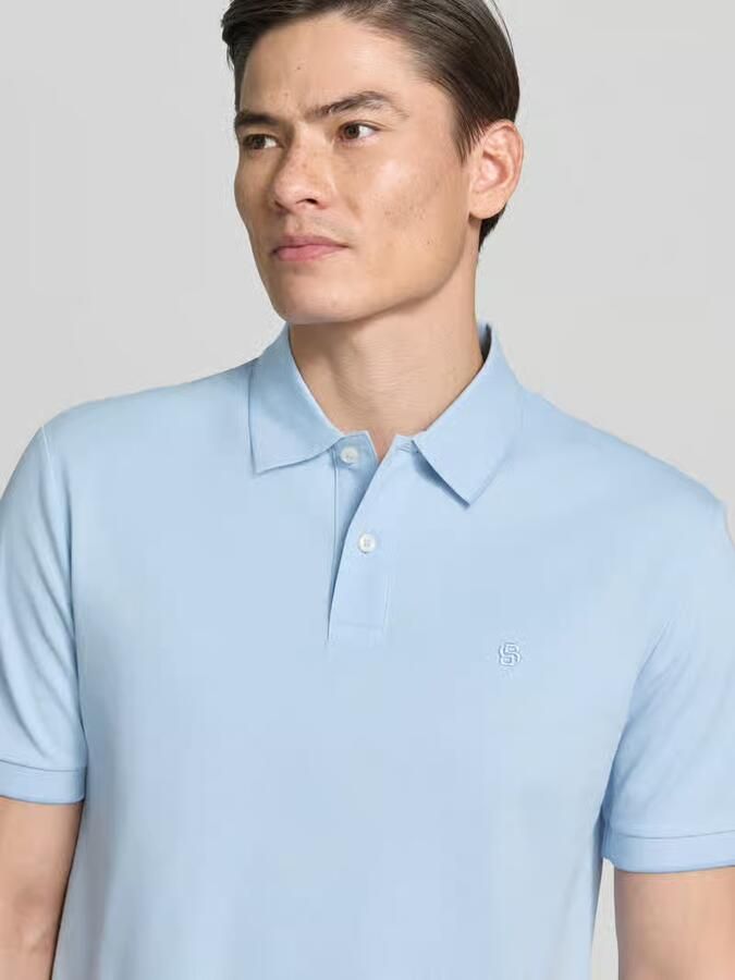 Boss regular fit poloshirt van puur katoen model 'C-PARRIS'