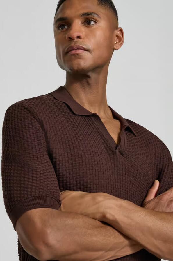 Boss regular fit poloshirt van puur katoen model 'H-Natalo'