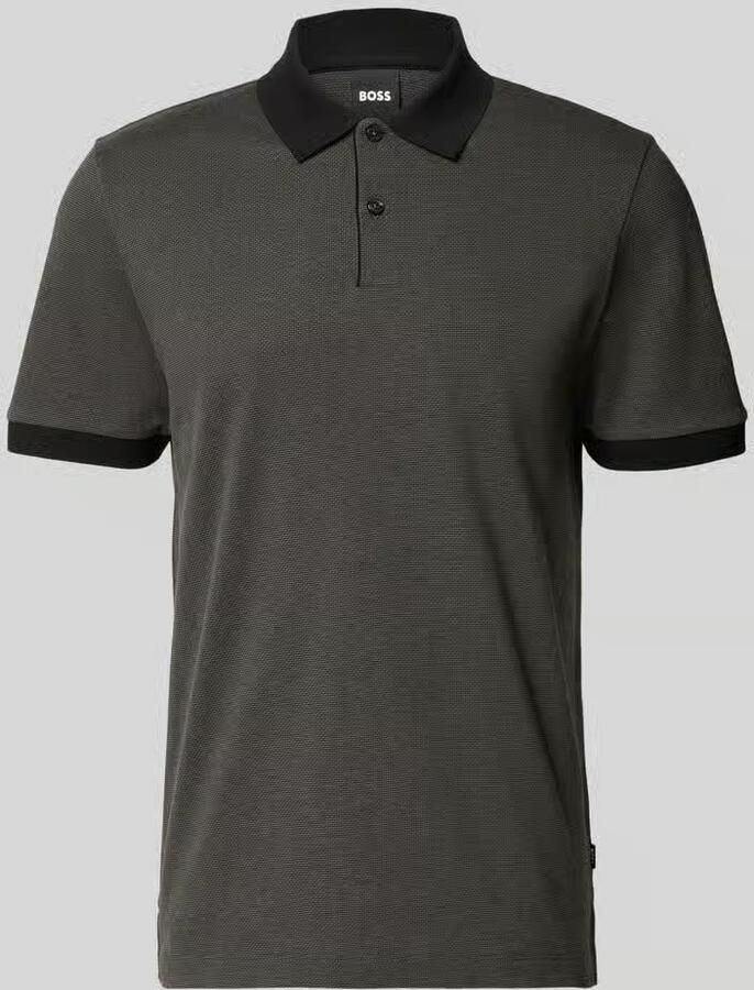 Boss regular fit poloshirt van puur katoen model 'H-PARLAY 102' - Foto 2