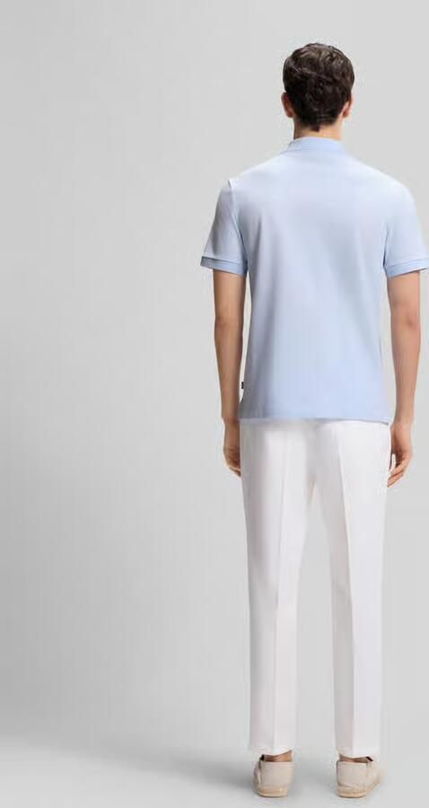 Boss regular fit poloshirt van puur katoen model 'H-PARLAY 102' - Foto 2