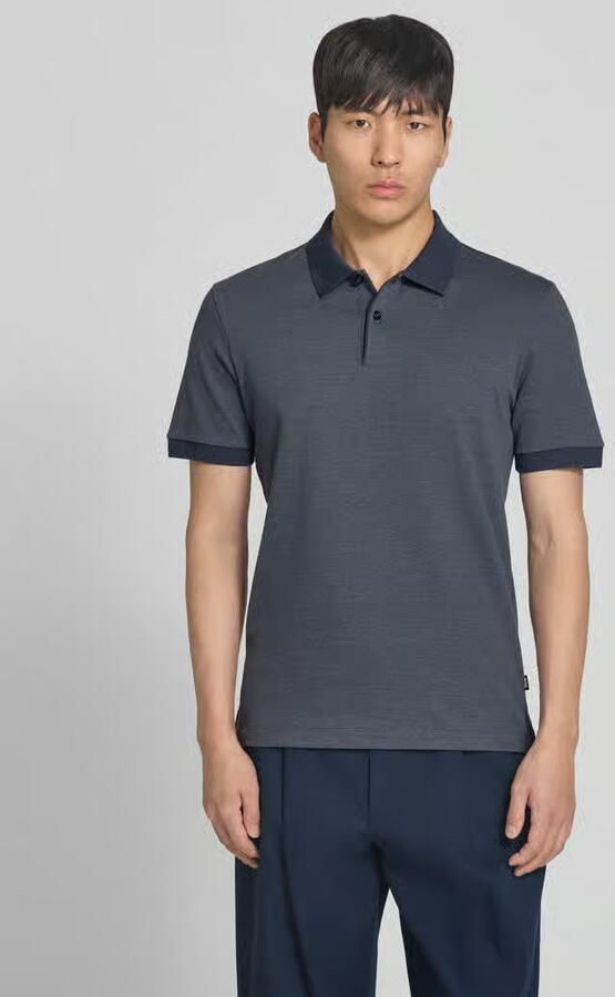 Boss regular fit poloshirt van puur katoen model 'H-PARLAY 102' - Foto 4