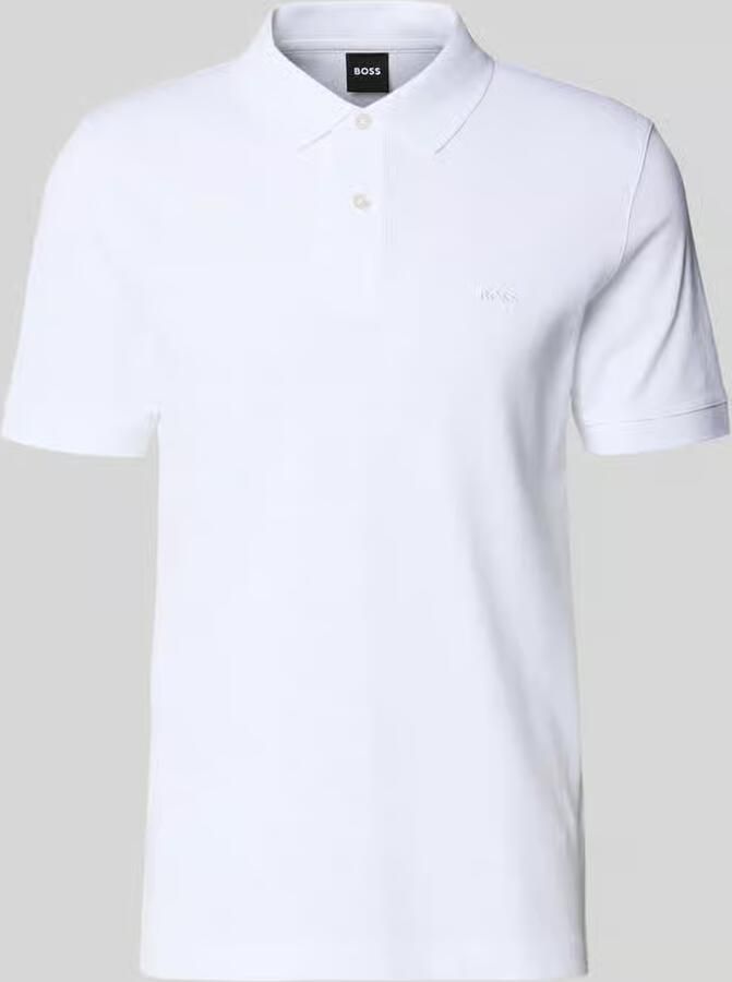 Boss regular fit poloshirt van puur katoen model 'PALLAS' - Foto 6