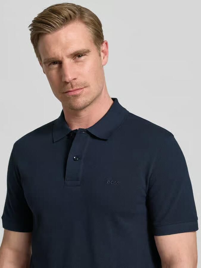 Boss regular fit poloshirt van puur katoen model 'PALLAS' - Foto 5