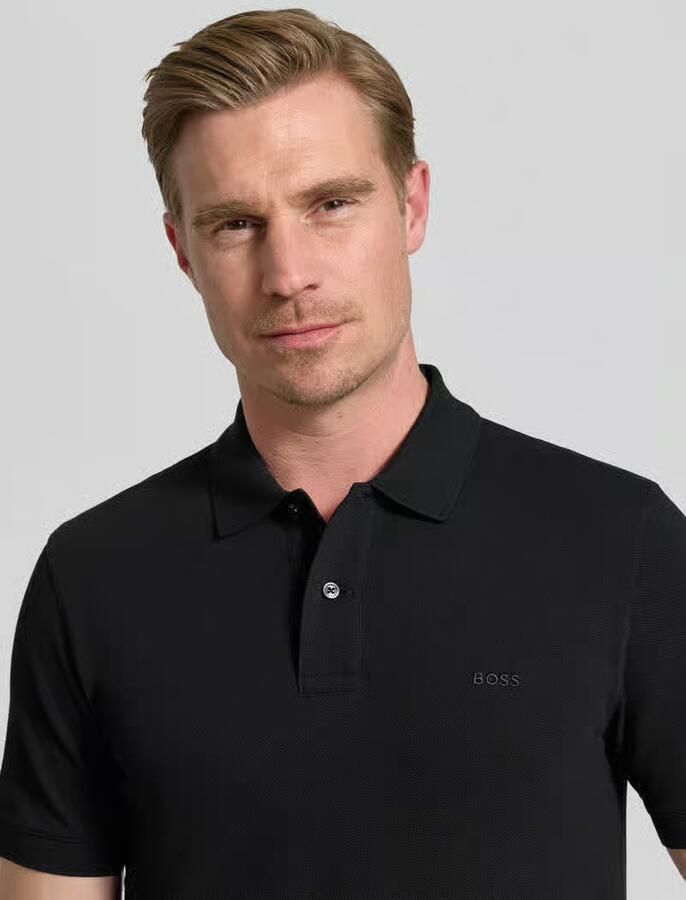 Boss regular fit poloshirt van puur katoen model 'PALLAS' - Foto 5