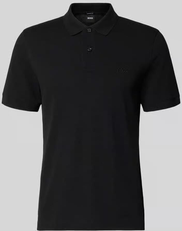 Boss regular fit poloshirt van puur katoen model 'PALLAS' - Foto 6