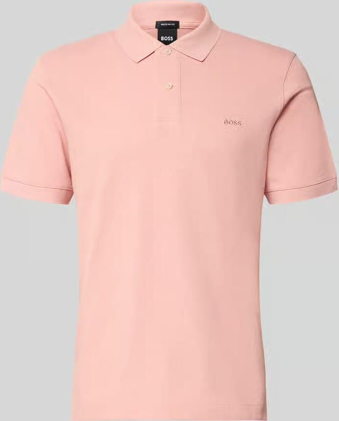 Boss regular fit poloshirt van puur katoen model 'PALLAS' - Foto 2