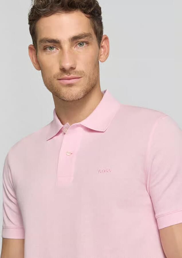 Boss regular fit poloshirt van puur katoen model 'PALLAS'