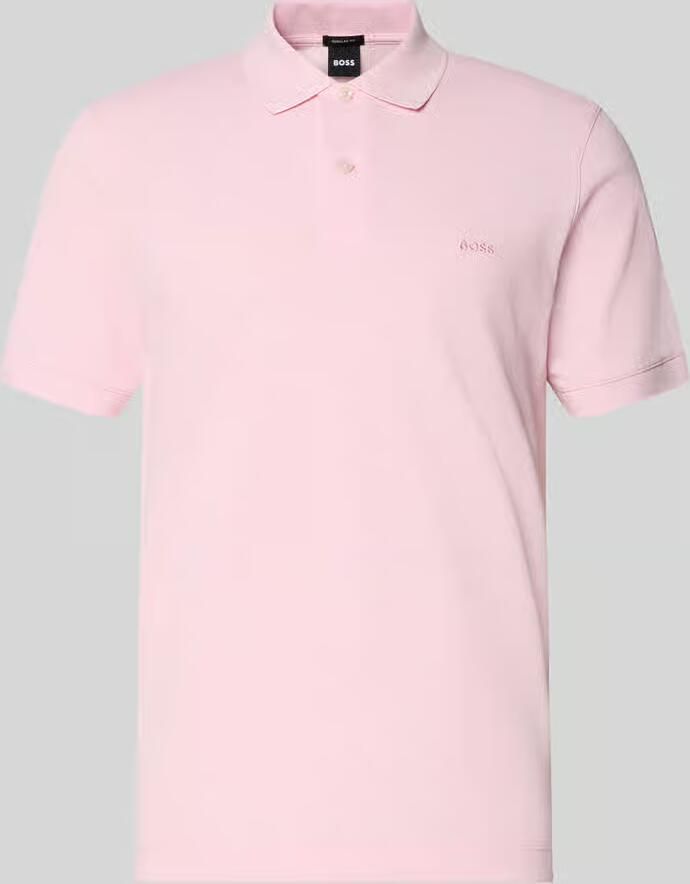 Boss regular fit poloshirt van puur katoen model 'PALLAS' - Foto 2