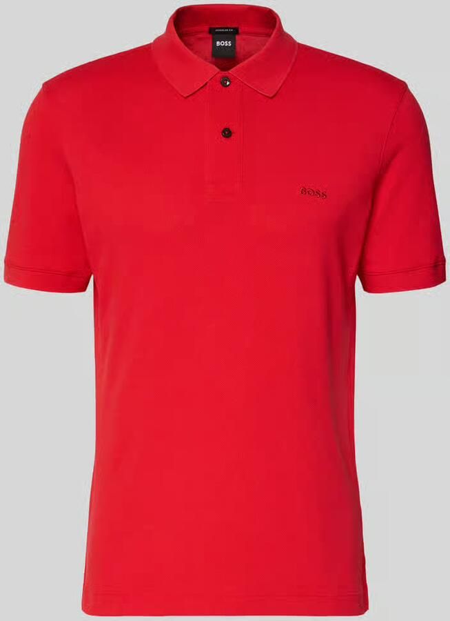 Boss regular fit poloshirt van puur katoen model 'PALLAS' - Foto 2
