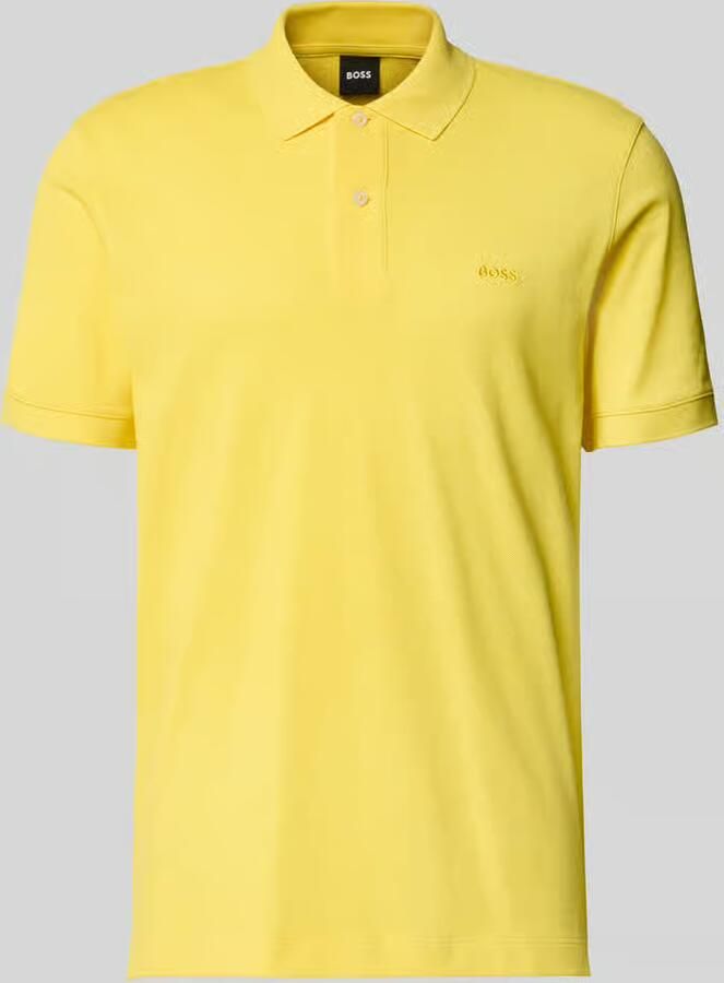 Boss regular fit poloshirt van puur katoen model 'PALLAS' - Foto 2