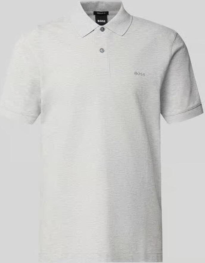 Boss regular fit poloshirt van puur katoen model 'PALLAS' - Foto 2
