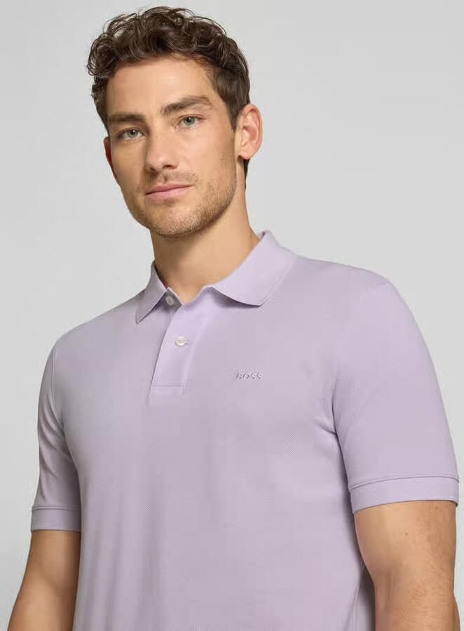 Boss regular fit poloshirt van puur katoen model 'PALLAS'