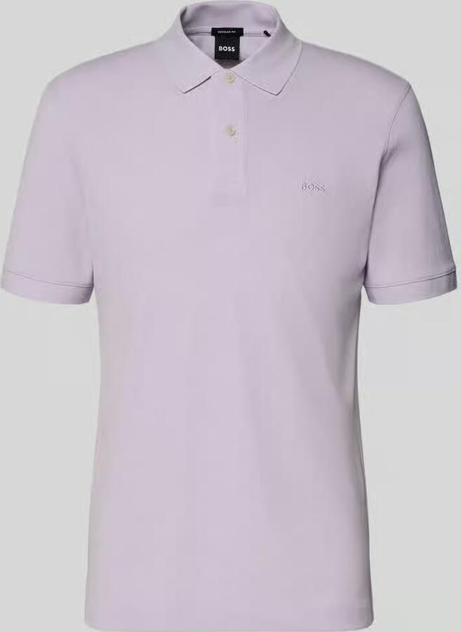 Boss regular fit poloshirt van puur katoen model 'PALLAS' - Foto 2