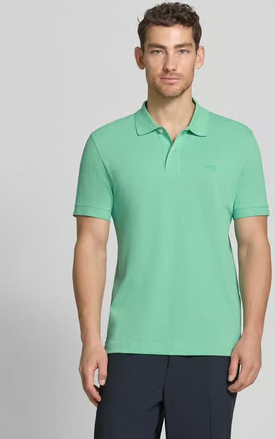 Boss regular fit poloshirt van puur katoen model 'PALLAS' - Foto 3