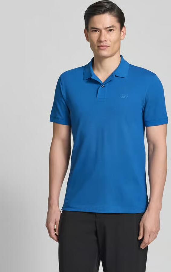 Boss regular fit poloshirt van puur katoen model 'PALLAS' - Foto 4
