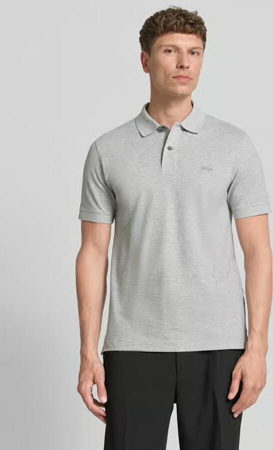 Boss regular fit poloshirt van puur katoen model 'PALLAS' - Foto 2