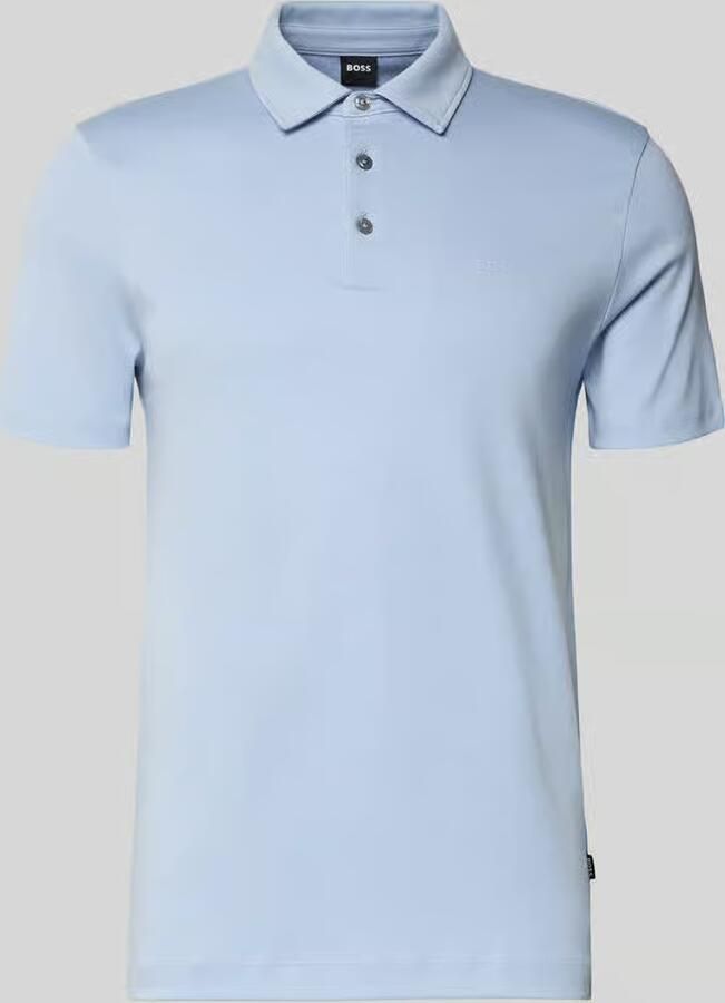 Boss Regular fit poloshirt van puur katoen model 'PALOSH'