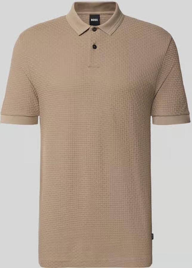 Boss Regular fit poloshirt van puur katoen model 'Parlay' - Foto 2
