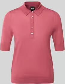 Boss Regular fit poloshirt van zuivere scheerwol model 'Fidenka'