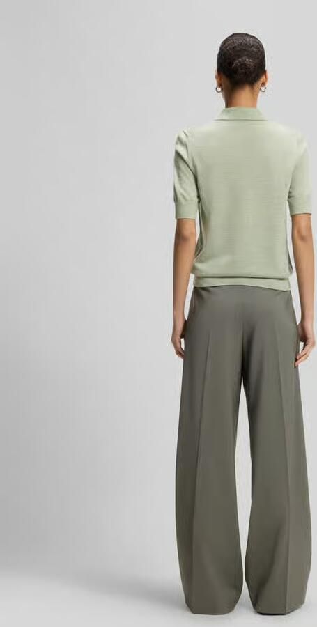 Boss Regular fit poloshirt van zuivere scheerwol model 'Fidenka' - Foto 2