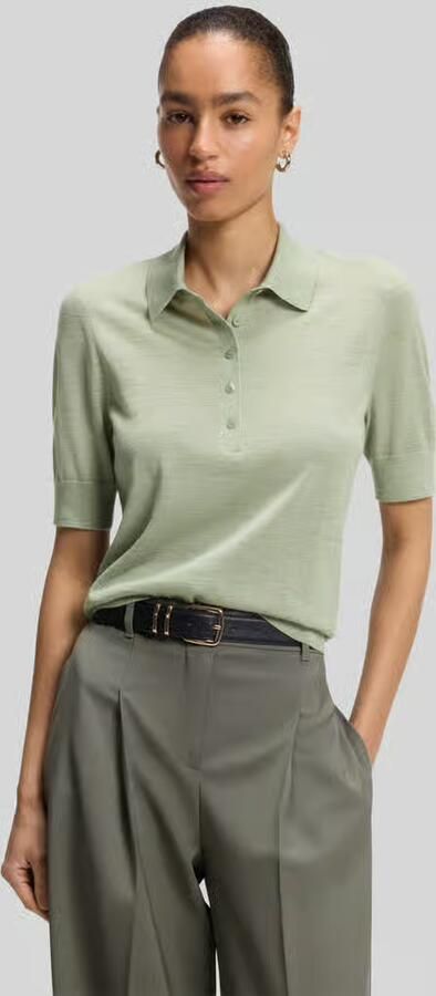 Boss Regular fit poloshirt van zuivere scheerwol model 'Fidenka' - Foto 3