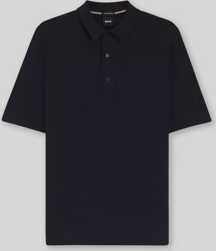 Boss regular fit poloshirt van zuivere scheerwol model 'NOLANO' - Foto 2