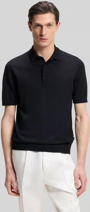 Boss regular fit poloshirt van zuivere scheerwol model 'NOLANO' - Foto 4