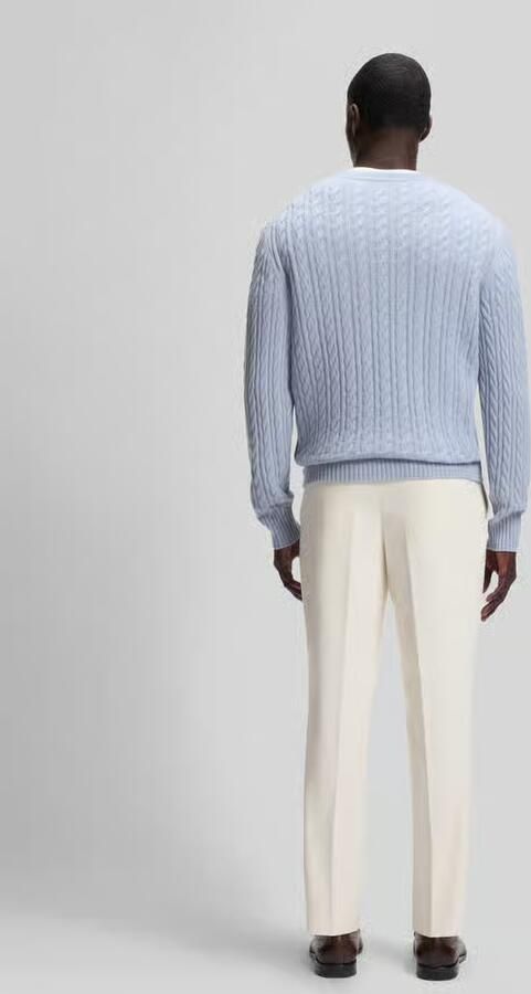 Boss Regular fit pullover met katoen-aandeel model 'Furlan' - Foto 2