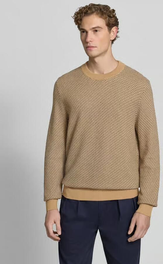 Boss Regular fit pullover van 100% katoen model 'H-Lofranco' - Foto 3