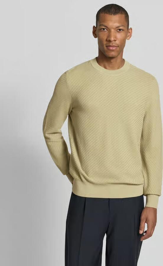 Boss Regular fit pullover van 100% katoen model 'H-Lofranco' - Foto 2