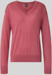 Boss Regular fit pullover van zuivere scheerwol model 'Freeslyn'