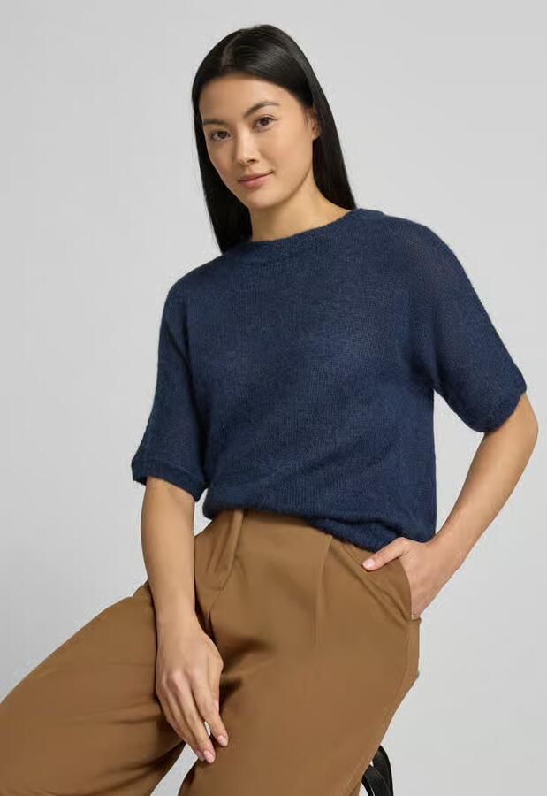 Boss Regular fit pullover van alpacamix model 'FANCER' - Foto 2