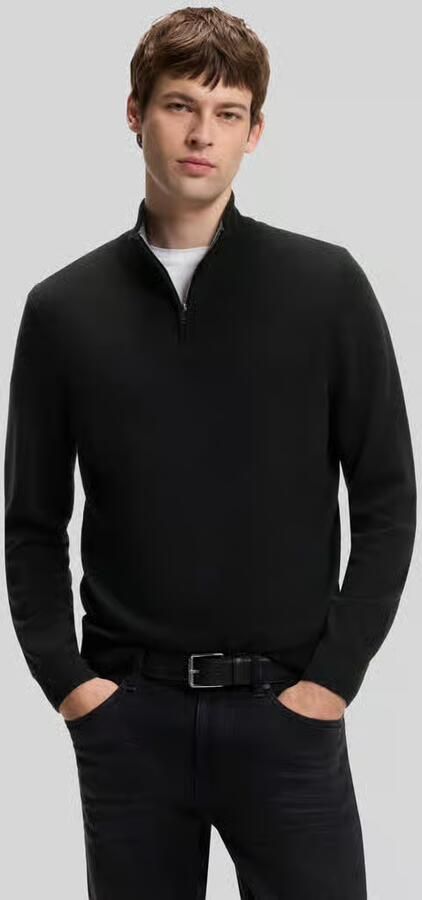 Boss Regular fit pullover van mix van scheerwol en kasjmier model 'H-Hemarlo' - Foto 3