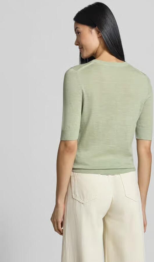 Boss Regular fit pullover van pure scheerwol model 'Farbella' - Foto 3