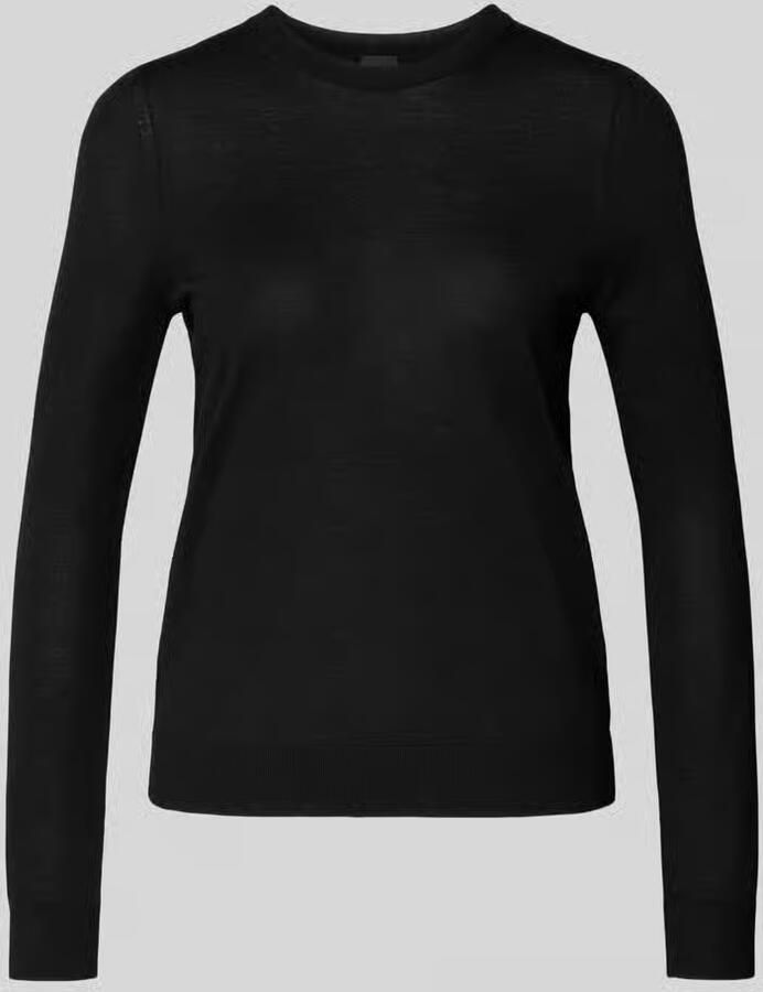 Boss Regular fit pullover van pure scheerwol model 'FERPINA'