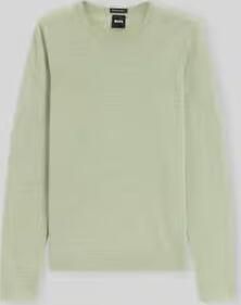 Boss Regular fit pullover van pure scheerwol model 'Ferpina'