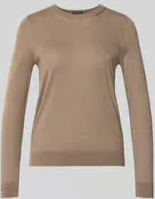 Boss Regular fit pullover van pure scheerwol model 'Ferpina'