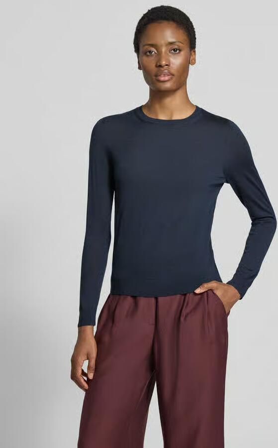 Boss Regular fit pullover van pure scheerwol model 'Ferpina' - Foto 2