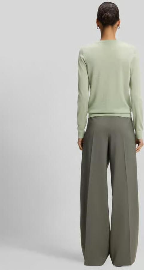 Boss Regular fit pullover van pure scheerwol model 'Ferpina' - Foto 2