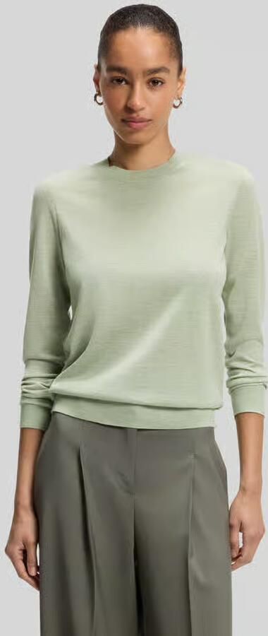 Boss Regular fit pullover van pure scheerwol model 'Ferpina' - Foto 3