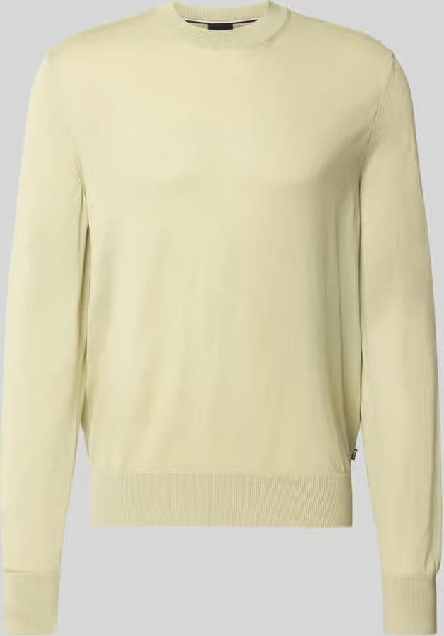 Boss Regular fit pullover van pure scheerwol model 'H-Leno' - Foto 2