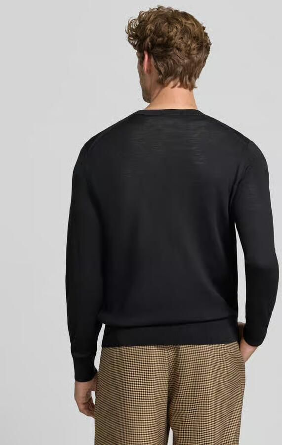 Boss Regular fit pullover van pure scheerwol model 'H-Melba-L' - Foto 2