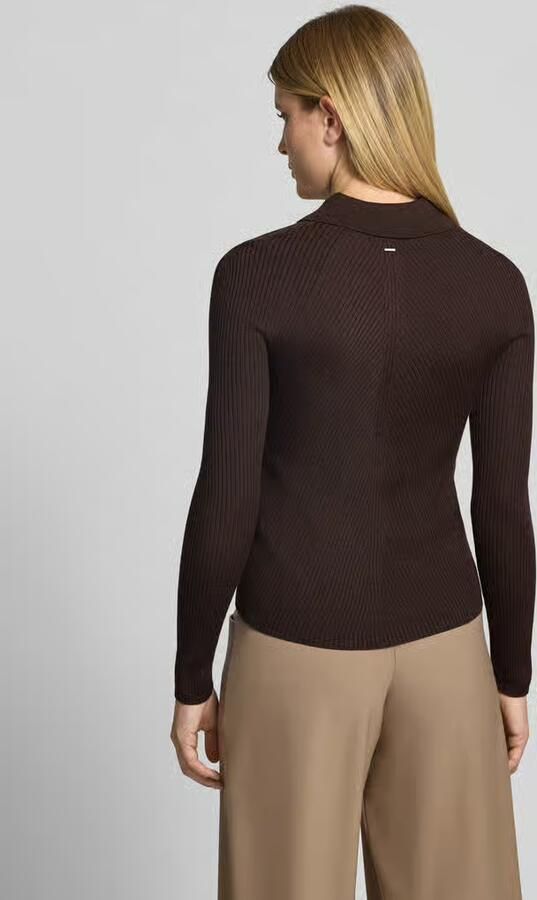 Boss Regular fit pullover van pure wol model 'Faelina'